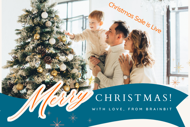 Merry Christmas from BrainBit: Holiday Sale Now Live